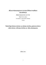 Referāts 'Nelabvēlīgo faktoru ietekme uz embrija attīstību, grūtnieces dzīves veida ietekm', 1.