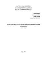 Referāts 'Ieskats starptautiski politiski ekonomiskajā sistēmā mūsdienās', 1.