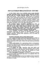 Referāts 'Nevalstisko organizāciju centrs', 1.