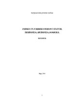 Referāts 'Fiziskas un juridiskas personas, tiesībspēja un rīcībspēja, domicils', 1.