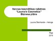 Biznesa plāns 'Biznesa plāns vannas kosmētikas ražotnei', 39.