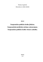 Referāts 'Starptautisko publisko tiesību jēdziens. Starptautiskās juridiskās sistēmas raks', 1.