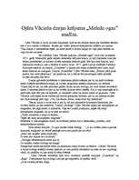 Eseja 'Ojāra Vācieša dzejas krājuma "Melnās ogas" analīze', 1.