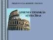 Prezentācija 'Ģimenes tiesiskās attiecības romiešu tiesībās', 1.