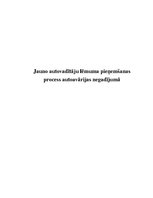 Diplomdarbs 'Jauno autovadītāju lēmuma pieņemšanas process autoavārijas negadījumā', 1.