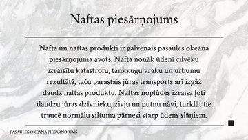 Prezentācija 'Globālās problēmas. Pasaules okeāna piesārņojums', 8.