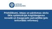 Prezentācija 'Priekšlikumi, idejas un pārdomas skolu tīkla optimizācijai Augšdaugavas novadā u', 1.