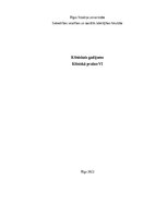 Prakses atskaite 'Klīniskais gadījums- osteomelīts+tranfemorāla amputācija (māsu praksē)', 1.