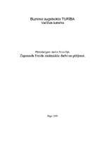 Referāts 'Zigmunda Freida zinātniskie darbi un pētījumi', 1.