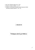 Diplomdarbs 'Interaktīvo mācību metožu izmantošana latviešu folkloras apguvē 4.klasē', 61.