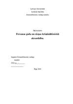 Diplomdarbs 'Personas goda un cieņas krimināltiesiskā aizsardzība', 1.