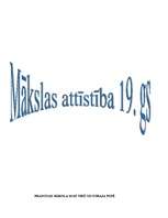 Referāts 'Eiropas mākslas attīstība 19.gadsimtā', 1.