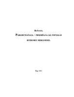 Referāts 'Pārliecināšana - piekrišana kā sociālās ietekmes mehānisms', 1.