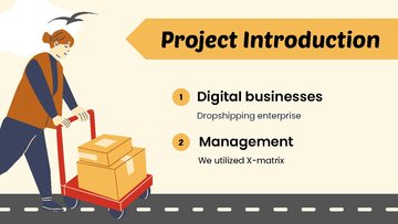 Biznesa plāns 'Dropshipping business strategy with the X-Matrix', 5.