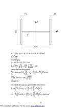 Referāts 'Metāla konstrukcijas (celtņa sijas un šķērsrāmja kolonnas projektēšana)', 22.