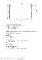 Referāts 'Metāla konstrukcijas (celtņa sijas un šķērsrāmja kolonnas projektēšana)', 28.