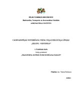 Paraugs 'Caurvadspējas noteikšana viena ceļa dzelzceļa līnijai Zilupe - Ventspils', 1.