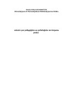 Prakses atskaite 'Atskaite par pedagoģisko un psiholoģisko novērojumu praksi', 1.