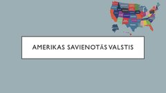 Prezentācija 'Amerikas Savienotās Valstis', 1.