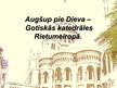 Prezentācija 'Augšup pie Dieva - gotiskās katedrāles Eiropā', 1.