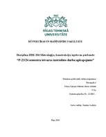 Konspekts 'Metroloģija, konstrukciju izpēte un pārbaude. Praktisko (2) un laboratorijas (2)', 1.