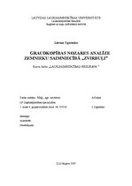 Referāts 'Graudkopības nozares analīze zemnieku saimniecībā "Zvirbuļi"', 2.