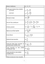 Konspekts 'Fizikas pamatlikumi, formulas un galvenās fizikālās konstantes', 7.