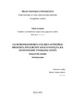 Diplomdarbs 'Elektrotransporta uzlādes attīstība izmantojot saules paneļus, kā atjaunojamu en', 47.