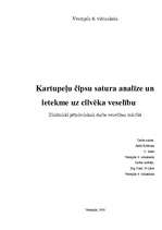 Referāts 'Kartupeļu čipsu ietekme uz cilvēka fizisko un garīgo veselību', 1.