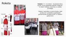 Prezentācija 'Romas katoļu baznīcas liturģiskie tērpi', 11.