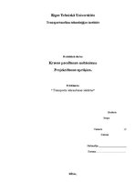 Paraugs 'Praktiskais darbs. Kravas pacelšanas mehānismu projektēšanas aprēķins', 1.