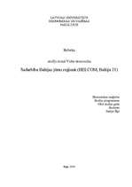 Referāts 'Sadarbība Baltijas jūras reģionā (HELCOM un Baltija 21)', 1.