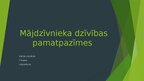 Prezentācija 'Mājdzīvnieka dzīvības pamatpazīmes', 1.