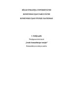 Referāts 'Komunikācijas situācijas analīze', 1.