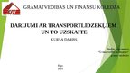 Prezentācija 'Darījumi ar transportlīdzekļiem un to uzskaite', 1.