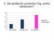 Prezentācija 'Mārketinga pētījums par higiēnas precēm', 8.