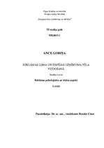 Eseja 'Reklāmas loma un iespējas uzņēmuma tēla veidošanā', 1.