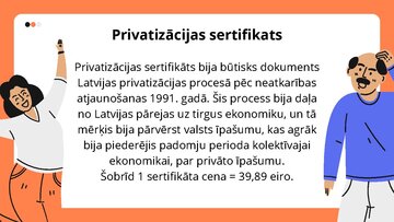 Prezentācija 'Privatizācija un privatizācijas sertifikats', 4.