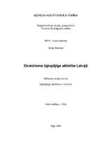 Referāts 'Ekotūrisma ilgtspējīga attīstība Latvijā', 7.