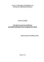 Konspekts 'Pacienta sagatavošana datortomogrāfijas izmeklējumam', 1.