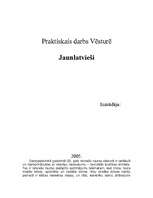 Referāts 'Jaunlatvieši', 1.