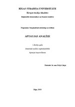 Konspekts 'Aptaujas analīze - "Cik liela daļa viduskolēnu vēlētos turpināt savas studiju ga', 1.