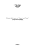 Referāts 'Mihaila Bulgakova romāns "Meistars un Margarita" un ētiskās problēmas tajā', 1.