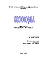 Referāts 'Socioloģija saistībā ar seksuālo vardarbību pret bērniem', 1.