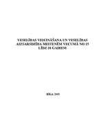 Referāts 'Veselības veicināšana meitenēm vecumā no 15 līdz 18 gadiem', 1.