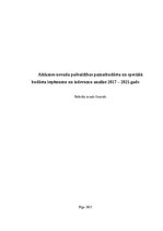 Referāts 'Alūksnes novada pašvaldības pamatbudžeta un speciālā budžeta ieņēmumu un izdevum', 1.