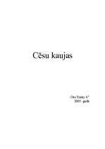 Referāts 'Cēsu kaujas', 1.