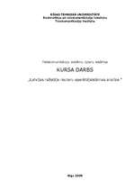 Referāts 'Latvijas ražotāja routeru operētājsistēmas analīze (MikroTik Router OS)', 1.