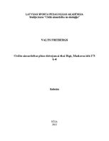 Referāts 'Civilās aizsardzības plāns dzīvojamai ēkai Rīgā, Maskavas ielā 273 k-4', 1.