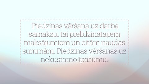 Prezentācija 'Piedziņas vēršana uz darba samaksu, tai pielīdzinātajiem maksājumiem un citām na', 1.